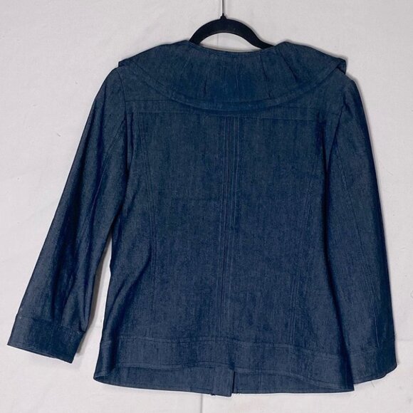LIGHT Chambray Petticoat Jacket M - Picture 11 of 12